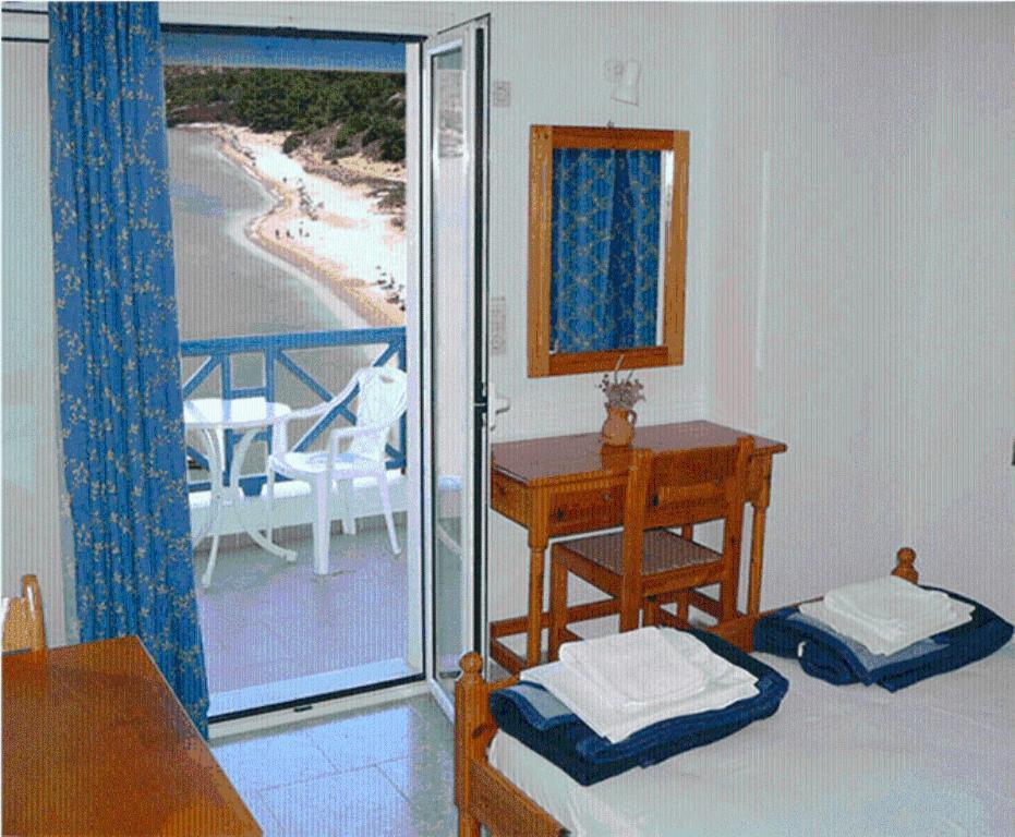 Appartamento Blue Horizon Marathókampos Camera foto