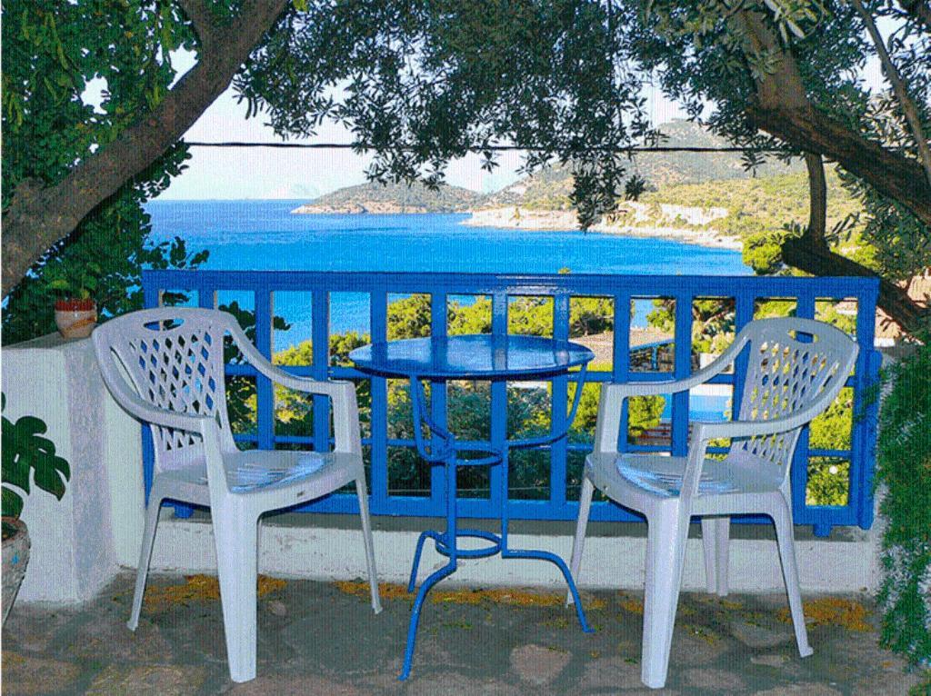 Appartamento Blue Horizon Marathókampos Esterno foto
